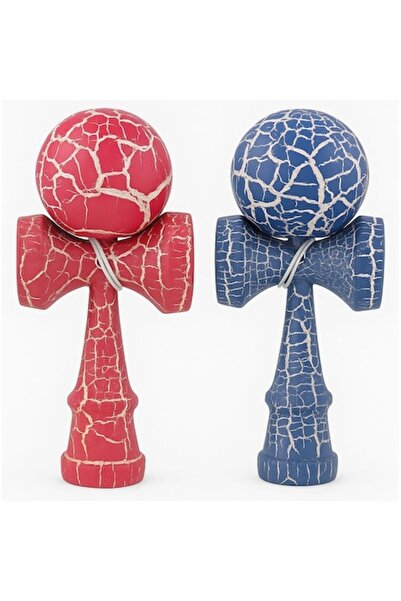 OEM Set de 2 jucării Kendama interactive, model profesional crăpat, lemn, 18 ...