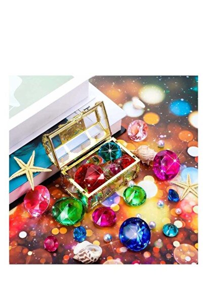 Generic Acrylic Gems Toys - 13 Pcs Colorful Diamond Gems Underwater Set