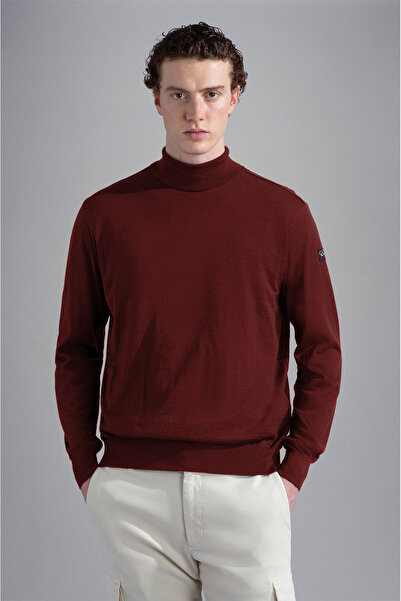 PAUL&SHARK MEN'S WOOLLEN TURTLENECK