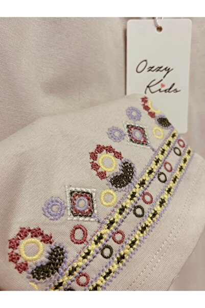 OZZY KİDS Girls' Embroidered Trousers
