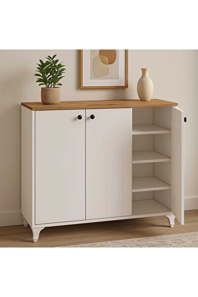 LIUWA KASIM 3 Kapaklı Ayakkabılık Çok Amaçlı 3 Kapaklı ayakkabılık