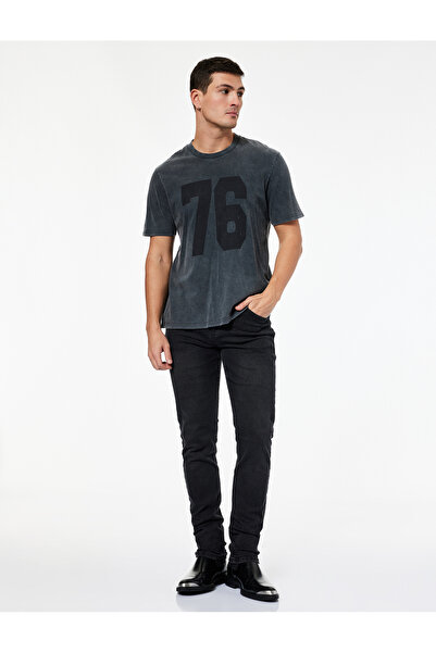 Koton Cotton Regular Waist Slim Fit Jean Pants - Brad Jean