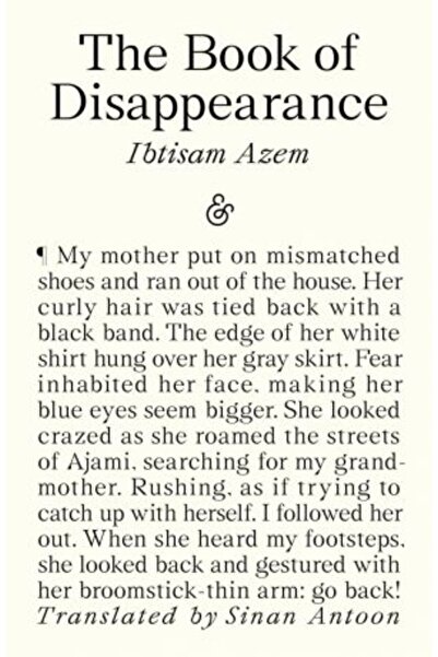 And Other Stories The Book of Disappearance - Ibtisam Azem