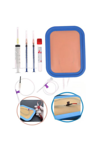 KESNUP Intravenous Injection Practice and Simulator Kit, Blue