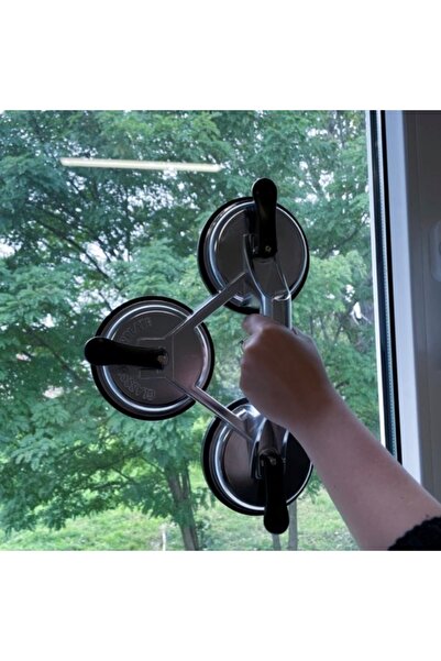 KESNUP Σετ 3 βεντούζες για κεραμικά πλακίδια/γυαλιά Ασημί