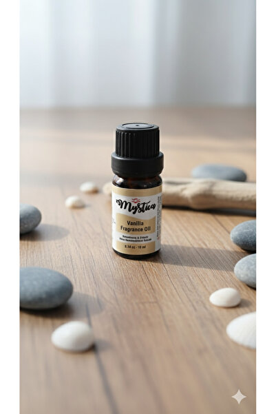 mystica VANILLA FRAGRANCE OIL 10 ML – BUHURDANLIK VE DİFÜZÖR UYUMLU ODA KOKUSU