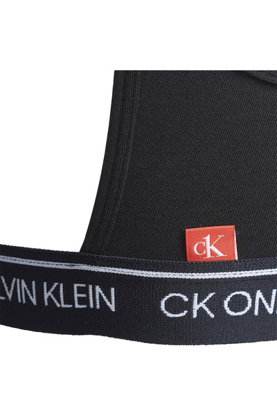 Calvin Klein Women Black Cotton Unlined Bralette T-Shirt Bra