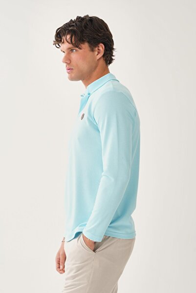 ALEXANDERGARDI Μακρυμάνικο μπλουζάκι με λεπτομέρεια με κουμπιά