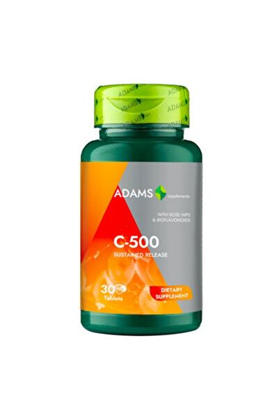 Adams Vision Vitamina C-500 cu măceșe Pachet - 2x30 capsule - Adams