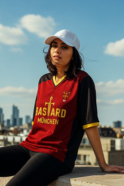 Freak Tshirt Blue Lock Anime Bastard Munich Kaiser Red-Black Unisex Sports Jersey T-Shirt