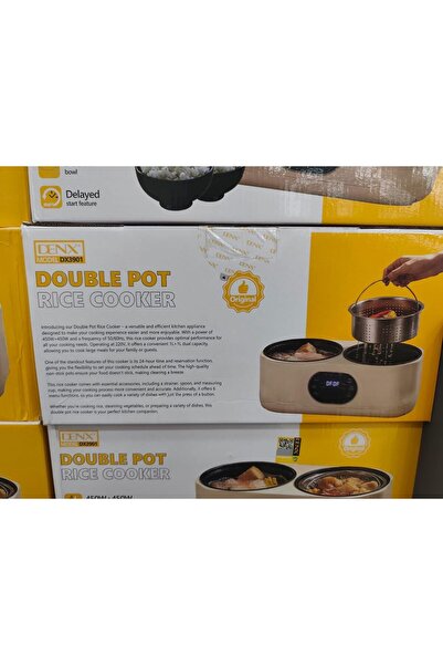 Generic 2 in 1 Double Cooking Pot