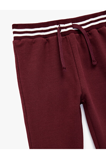 Koton Raised Waist Lace-Up Jogger Sweatpants