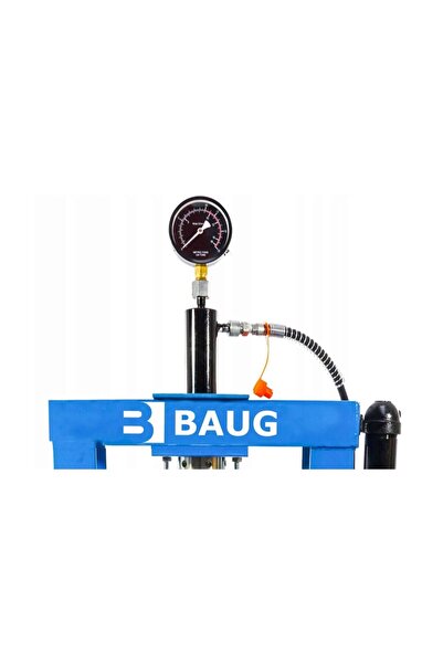 BAUG Hydro-pneumatic, hydraulic, pneumatic press 10 tons