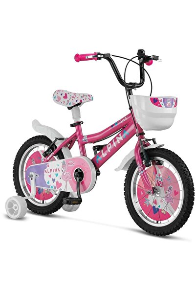 Ümit 1647 ALPINA-L-BMX-V KIZ ÇOCUK BİSİKLETİ 332H V 16 JANT PEMBE