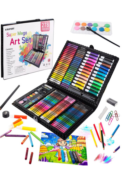 OEM Σετ ζωγραφικής και σχεδίου KINSPORY, 278 τεμάχια