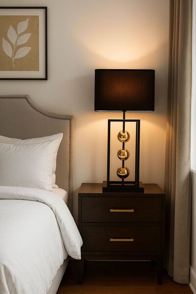 VENÜS NOVA GACRUX KARE GOLD ABAJUR