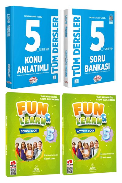 Editör Yayınevi MEB'in Maarif Modeli 5. Sınıf Tüm Dersler Konu Anlatımlı+Soru...