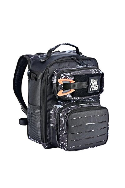 Fujin ProAji Back Pack Black Camo Balıkçı Sırt Çantası