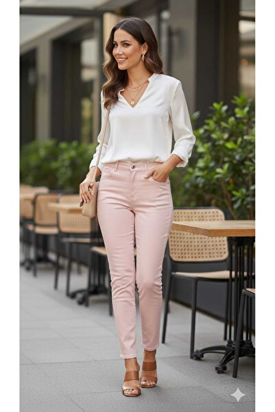 MODA Κομψό λινό που αναδεικνύει το στυλ σας, με χρωματική αντίθεση στο χρώμα ...