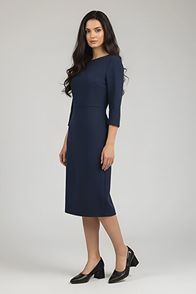 Modaarmada Black New Season 5 cm Thick Heel Women's Classic Shoes