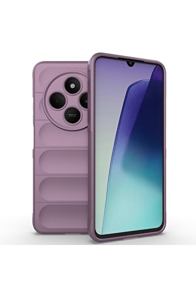 Techsuit Θήκη για Xiaomi Redmi 14C / Poco C75, M50, Πολυουρεθάνη, Μωβ