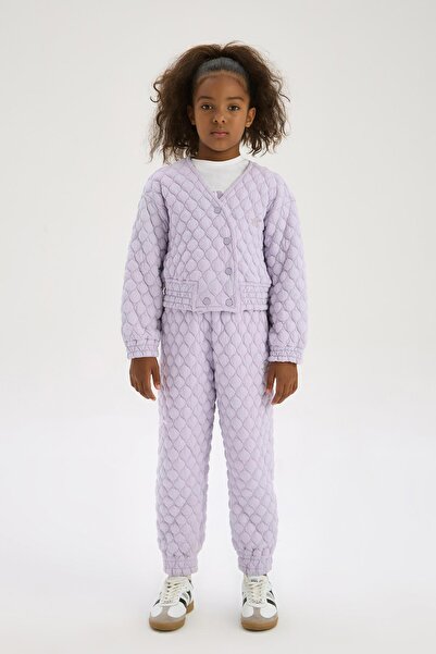 Beverly Hills Polo Club BG Store Kız Çocuk Lila Eşofman Üstü