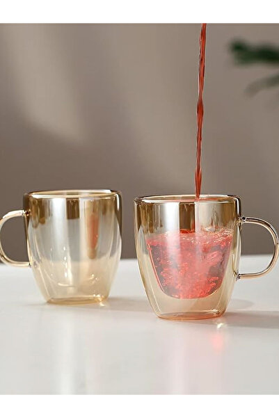 NEOFLAM 2-Pieces Boro Double Wall Glass Set 250ml