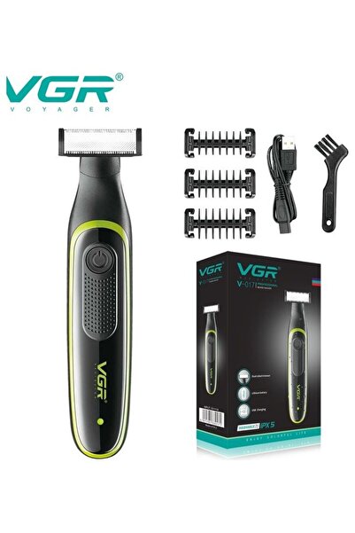 VGR V-017 Professional Rechargeable Hair Trimmer - Multicolour
