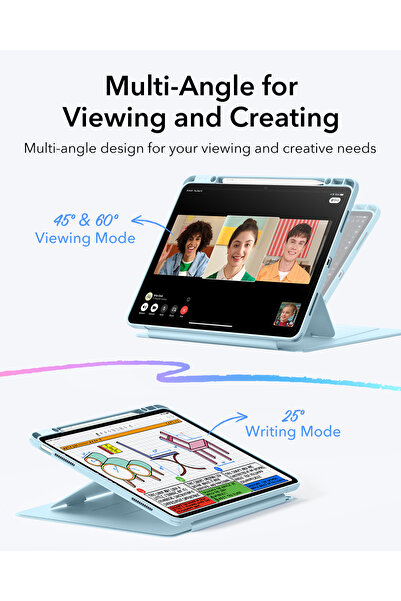 ESR iPad Air 13 M2-M3 (2025) Flip (Pen Control) Case