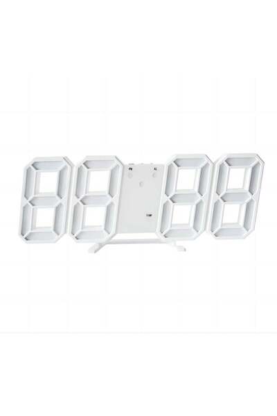 Generic 3D three-dimensional digital clock, LED digital wall clock, desk cloc...