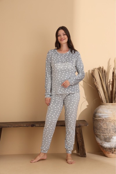 ELİTOL Velvet Happily Ever after Women's Pajama Set