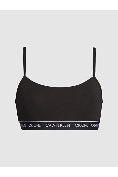 Calvin Klein Women Black Cotton Unlined Bralette T-Shirt Bra