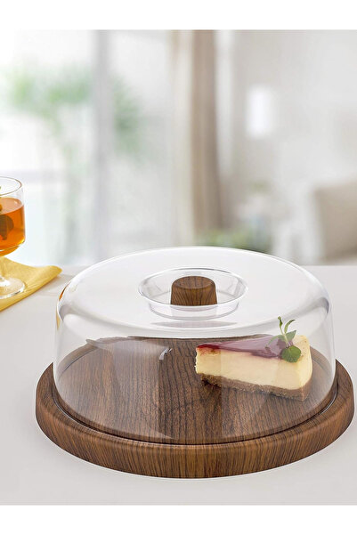 Evelin Cake Serving Tray With Cover 10501M