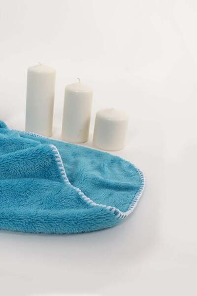 Ellia Soft Fons Single Person Wellsoft Plush Tv Blanket with Shepherd Stitching (120X170 cm)