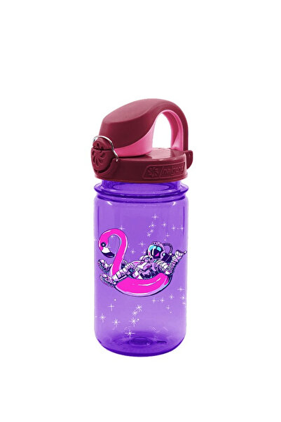 Nalgene By Styli OTF Kids Water Bottle, Purple Astronaut Sustain