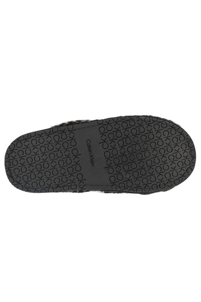 Calvin Klein Papuci de damă Slipper Mule Fur Mono