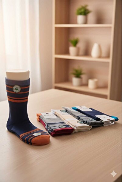 Aytuğ PAMUK SOKET ÇORABI, KIŞLIK, ASORTİ 36-40 NUMARA 12 Lİ KUTU ASORTİ