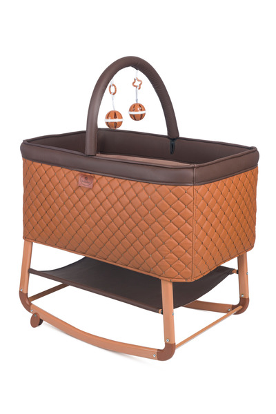 BEBELOW KİDS Bebelow Deri Anne Yanı Beşik