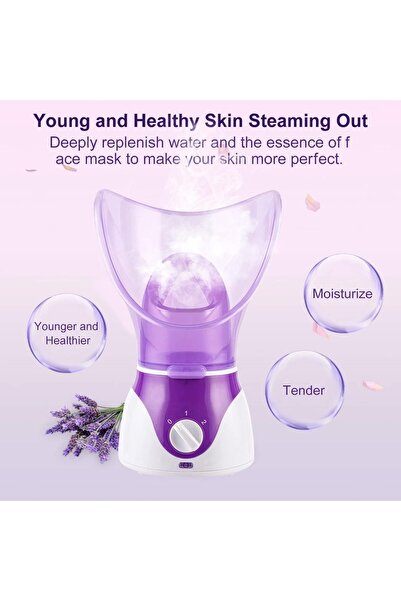 Beytor Home Spa Facial Steamer - Nano-Ionic Mist Face Sauna