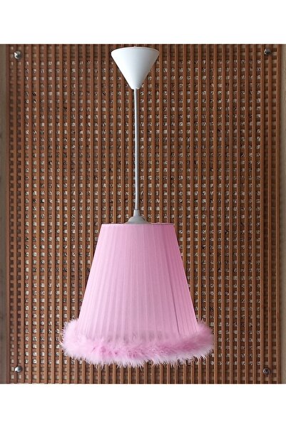 ONAY M Pembe Organze Avize Yatak Odası Çocuk Odası Genç ve Bebek Odası Avize ...