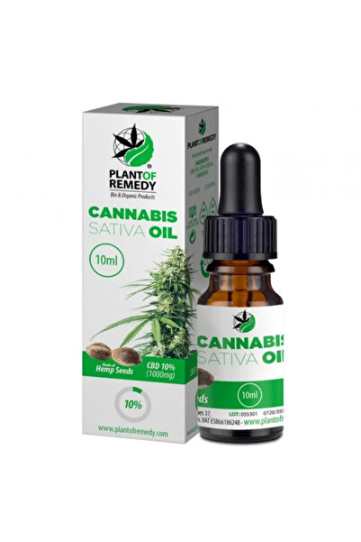 Plant of remedy Ulei canabis CBD 10% (1000mg Canabidiol) 10ml
