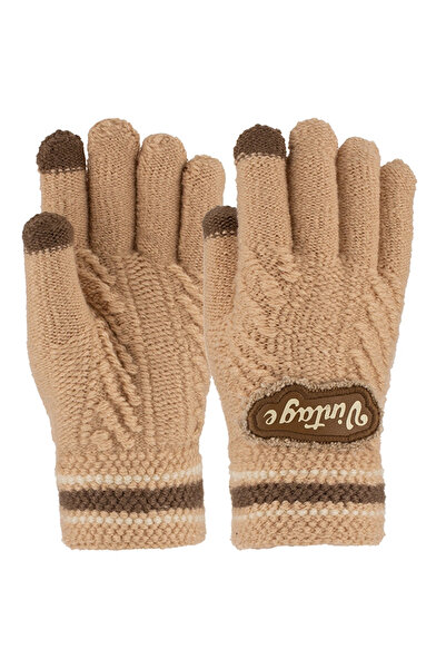 Kitti K25240-08 9-12 Years Old Boys' Knitted Gloves