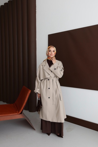 MERETTO By Akıl Bihter Premium Trench Coat