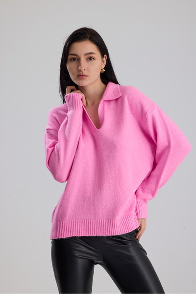Figo Polo Neck Women's Sweater