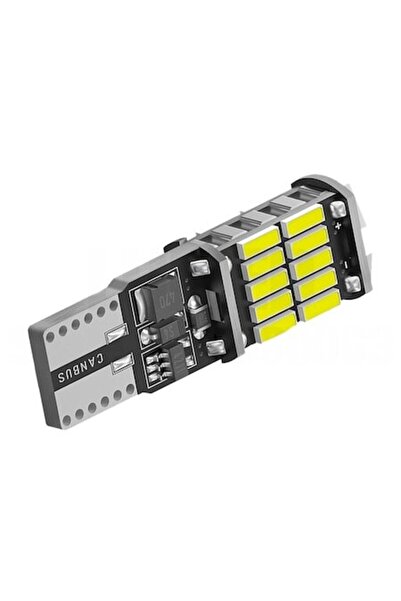 GizMondo Bec LED Rovtop T10 W5W CANbus, 26 LED-uri SMD4014S, alb pur 6000K