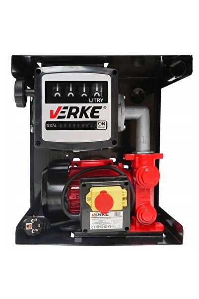 VERKE Pompa pentru transfer combustibil, motorina, 220 V 370 W, 60 l/min,