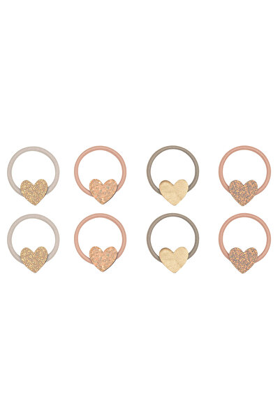 MIMI LULA Teeny Heart Mini 8-пакет щипки за коса