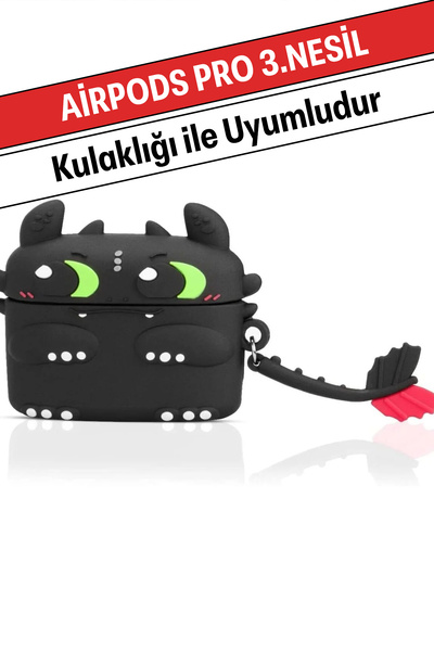 WANNA PROTECT High Quality Figured Earphone Case with Shock-Absorbing Hook Compatible with AirPods Pro 3Rd Generation