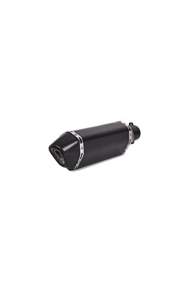 ZOCO BODY FIT Zoco Moto exhaust muffler, for motorcycles, Stainless steel, Black