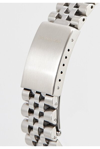 U.S. Polo Assn. Ceas analogic pentru bărbați cu curea din oțel inoxidabil